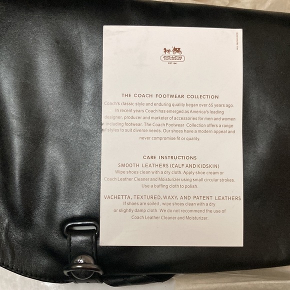 BNIB Coach leather boots - Picture 5 of 7